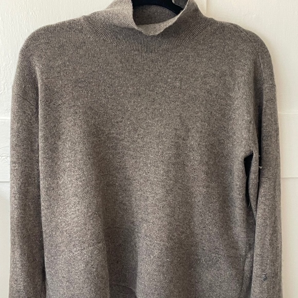 Everlane Mockneck Cashmere Sweater Sz Small - Picture 1 of 7